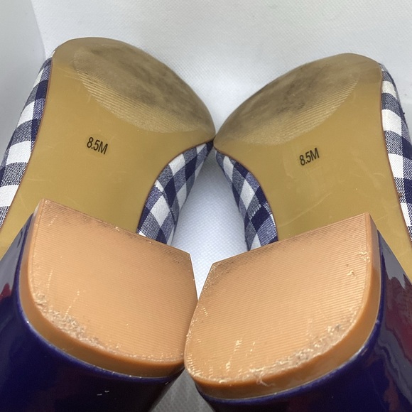 COWN & IVY BLUE PLAID SHOES - Picture 12 of 15
